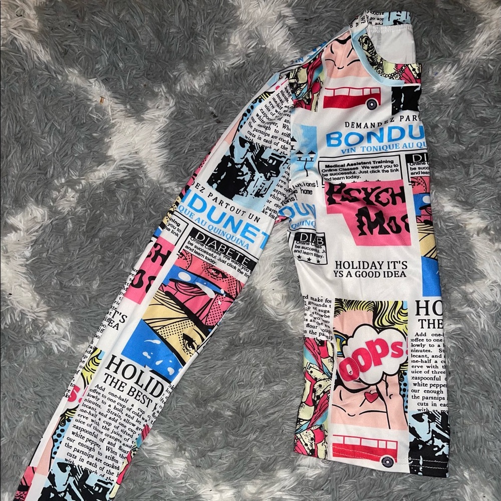 Comic shirt
